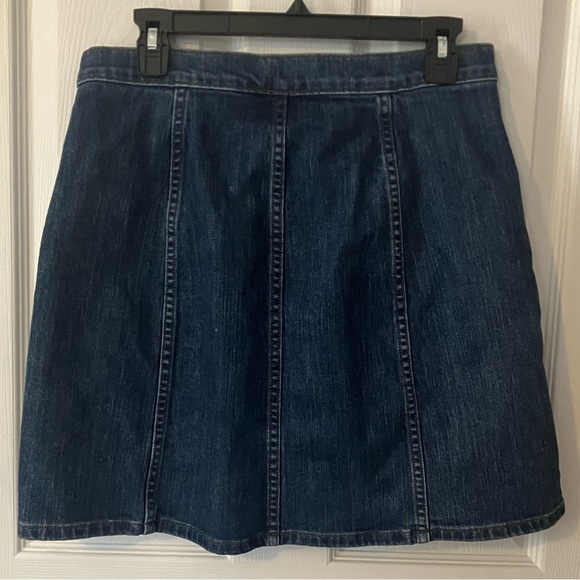 J Crew Denim Miniskirt Sz 30 waist - Picture 2 of 5